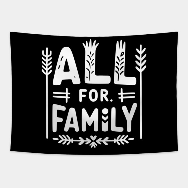 All for Family Tapestry by Frank Ring