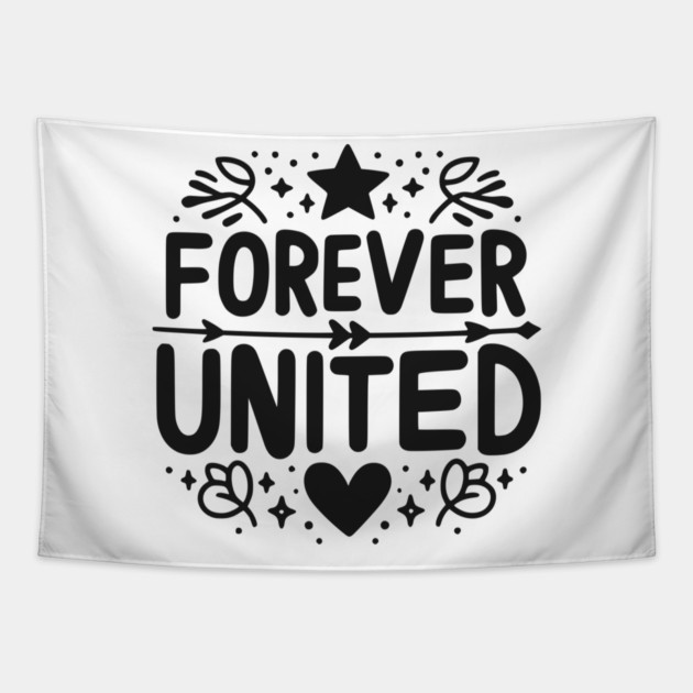 Forever United Tapestry by Frank Ring