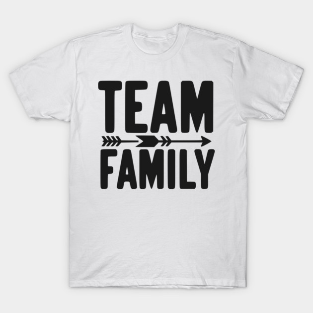 Team Family T-Shirt by Frank Ring