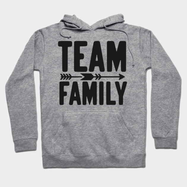 Team Family Hoodie by Frank Ring