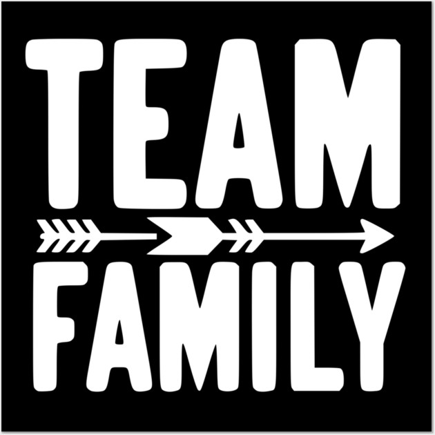 Team Family Wall Art by Frank Ring