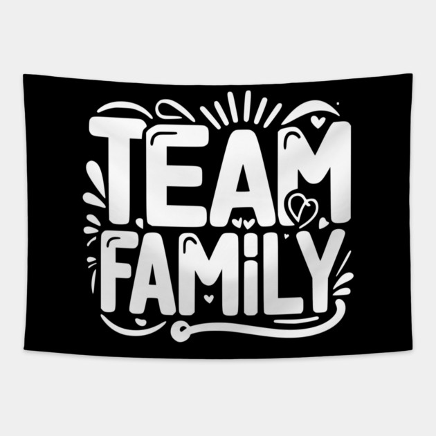 Team Family Tapestry by Frank Ring