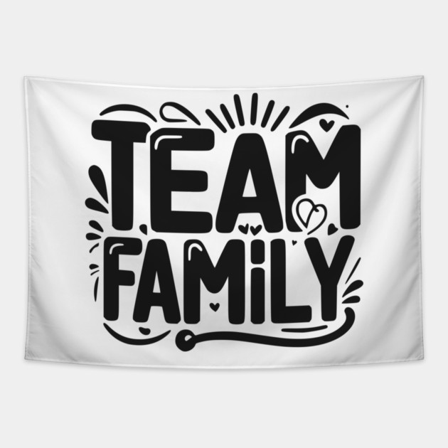 Team Family Tapestry by Frank Ring