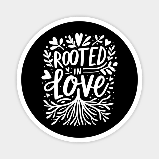 Rooted in Love Magnet by Frank Ring