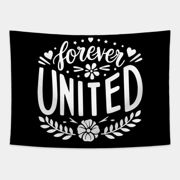 Forever United Tapestry by Frank Ring