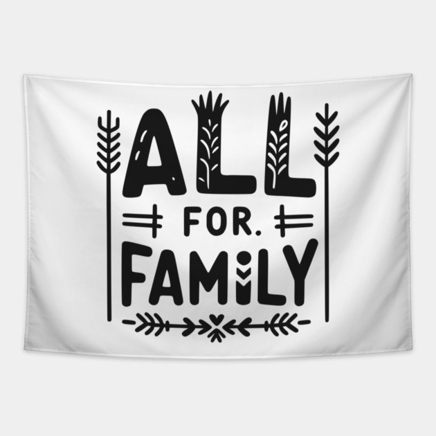 All for Family Tapestry by Frank Ring