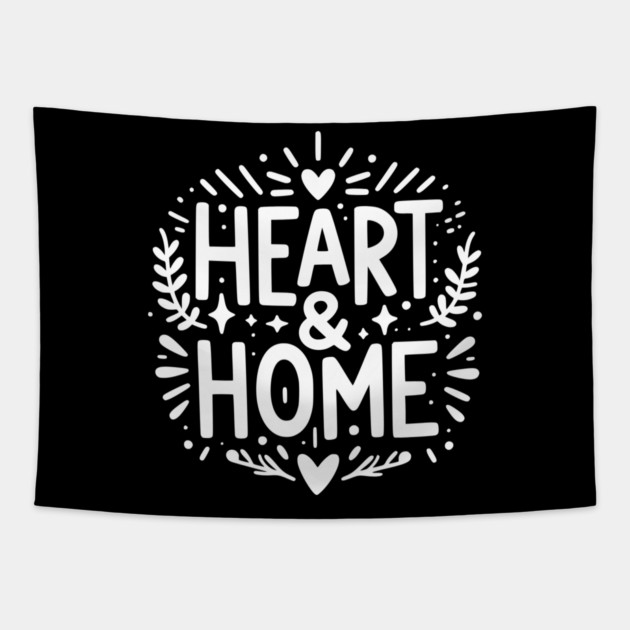 Heart and Home Tapestry by Frank Ring
