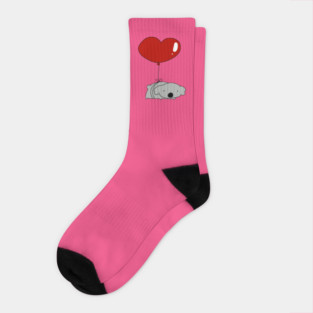 Heart Balloon Koala Socks