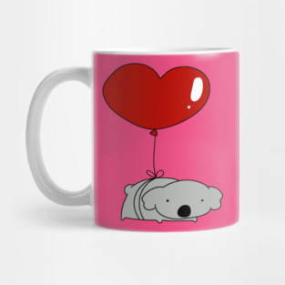 Heart Balloon Koala Mug