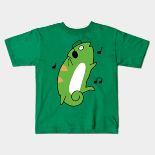 Dancing Chameleon Kids T-Shirt