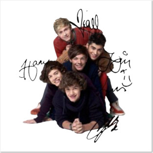 One Direction Band Posters and Art