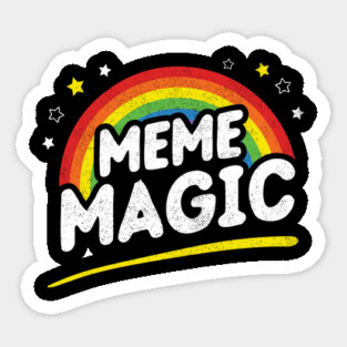 Meme Magic Sticker