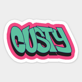Custy Sticker