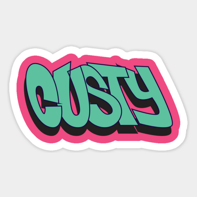 Custy Magnet by threeonethree