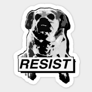 RESIST Sticker