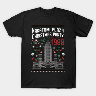 Nakatomi Plaza Christmas Party 1988 T-Shirt
