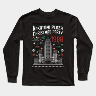 Nakatomi Plaza Christmas Party 1988 Long Sleeve T-Shirt