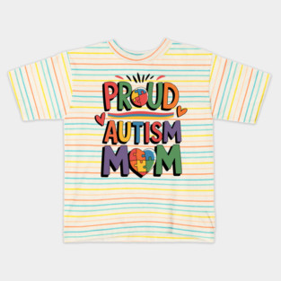 Autism Mom Kids T-Shirt
