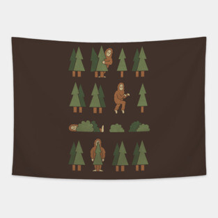 Bigfoot Forest Tapestry