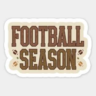 Football Season Sticker