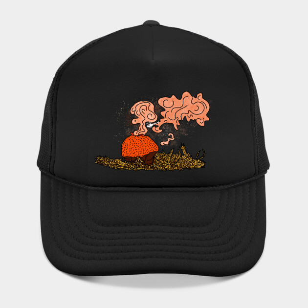 Helicopter Puffball Mushroom by H. R. Sinclair