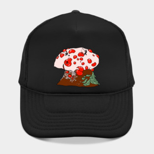 Fishing on Bleeding Tooth Mushroom Hat