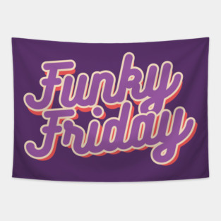 Funky Friday Tapestry