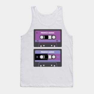 Purple Music Tape Tank Top
