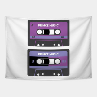 Purple Music Tape Tapestry