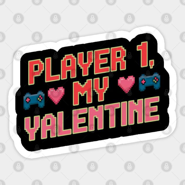 gamer valentines Sticker by Pixel Threads 