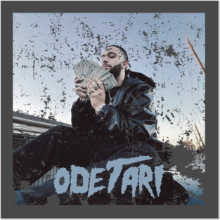 ODETARI WITH THE CASH Posters and Art