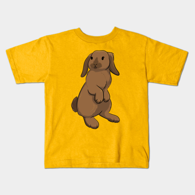 Holland Lop Kids T-Shirt by DeguArts