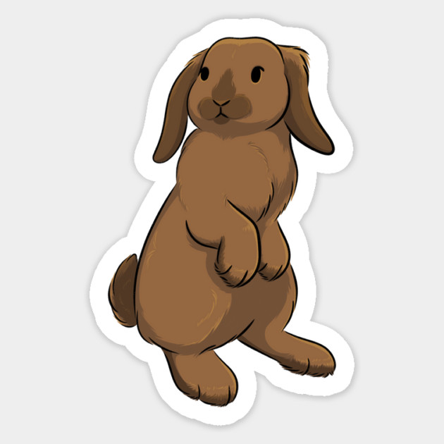 Holland Lop Magnet by DeguArts
