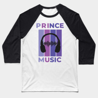 Prince Music Baseball T-Shirt