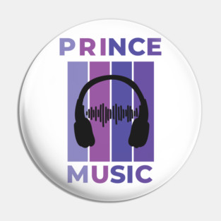 Prince Music Pin