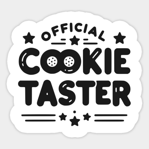 Official Cookie Taster Sticker by Frank Ring