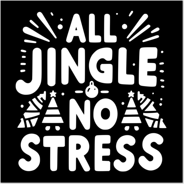 Keep Calm and Jingle On Wall Art by Frank Ring