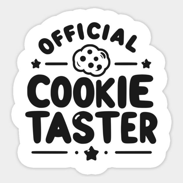 Official Cookie Taster Sticker by Frank Ring