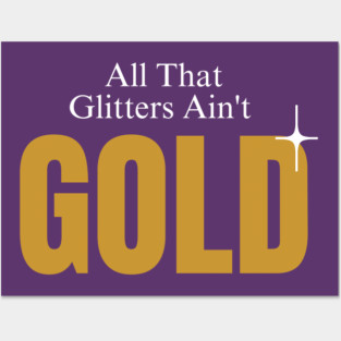 Gold Posters and Art