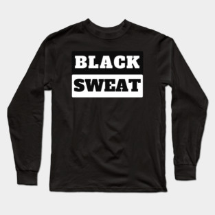 Black Sweat Long Sleeve T-Shirt