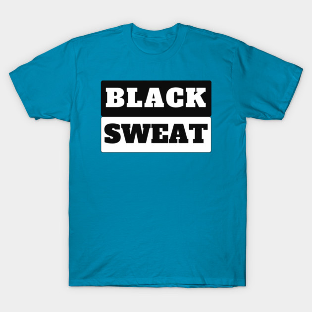 Black Sweat T-Shirt by PPUK