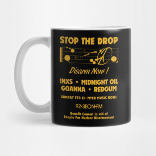 Stop The Drop Concert Front Print Mug