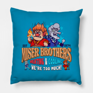 Miser Brothers' / Christmas Original Gift Pillow