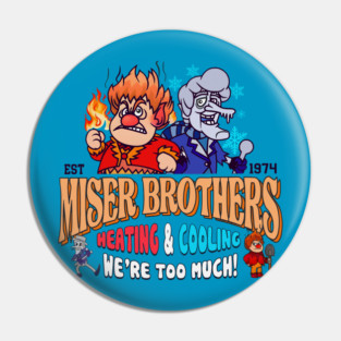 Miser Brothers' / Christmas Original Gift Pin