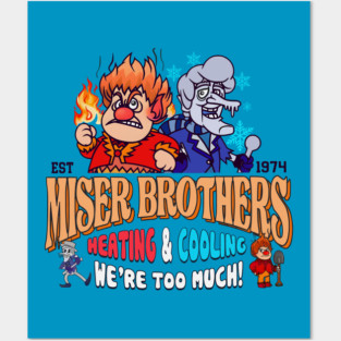 Miser Brothers' / Christmas Original Gift Posters and Art