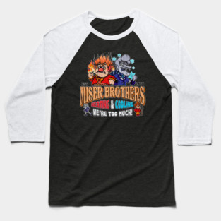 Miser Brothers // Original Vintage Christmas Style Baseball T-Shirt