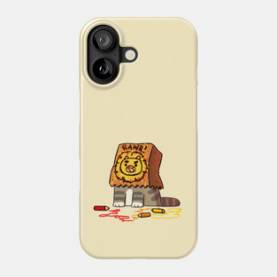 Scary rawr Phone Case
