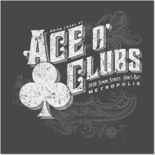 Ace O' Clubs Posters and Art