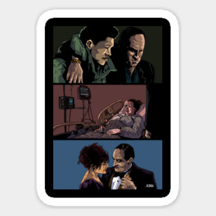 The Penguin "Me & The Devil" illustration (digital) Magnet