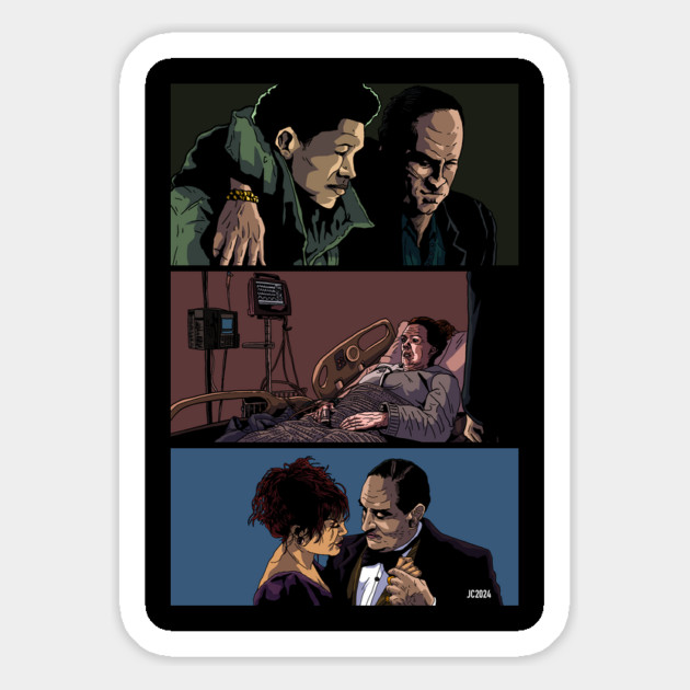 The Penguin "Me & The Devil" illustration (digital) Magnet by StagArtStudios